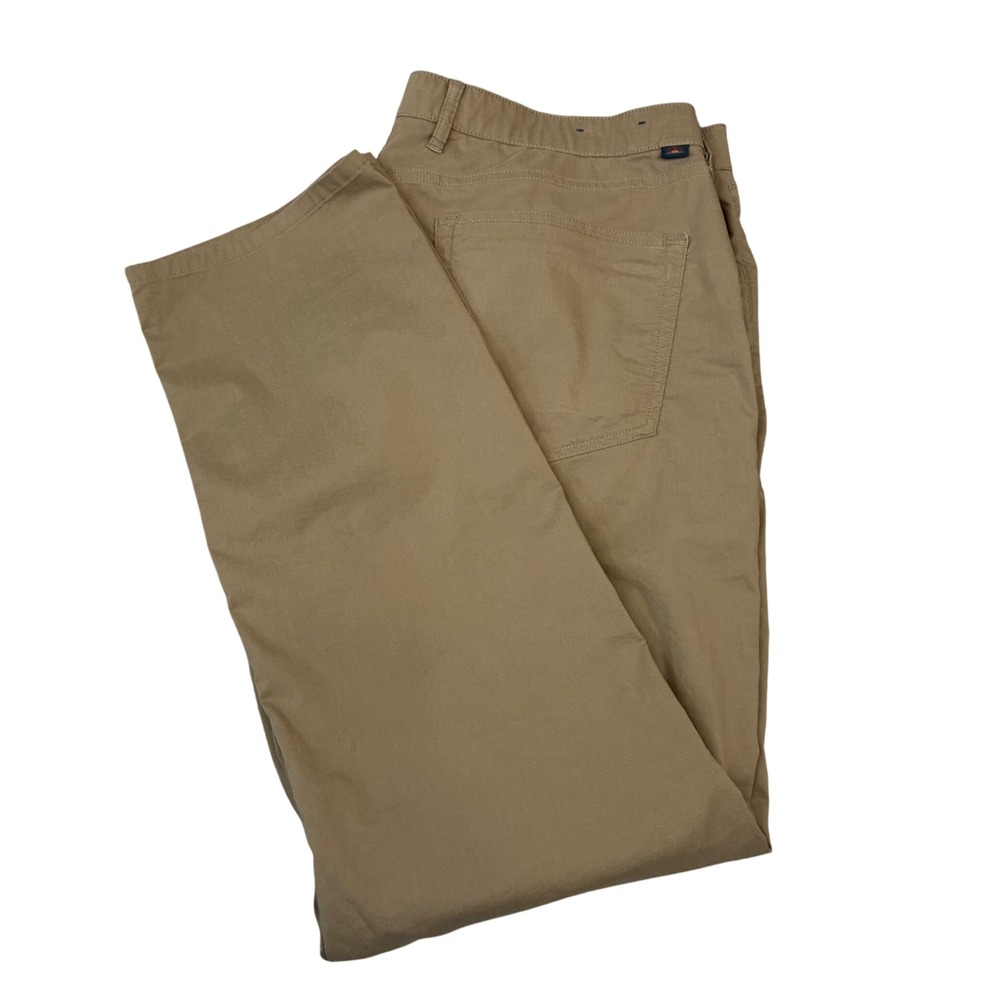 Faherty Movement Pant Men 40x32 Khaki Brown Reserve Performance Stretch Chino